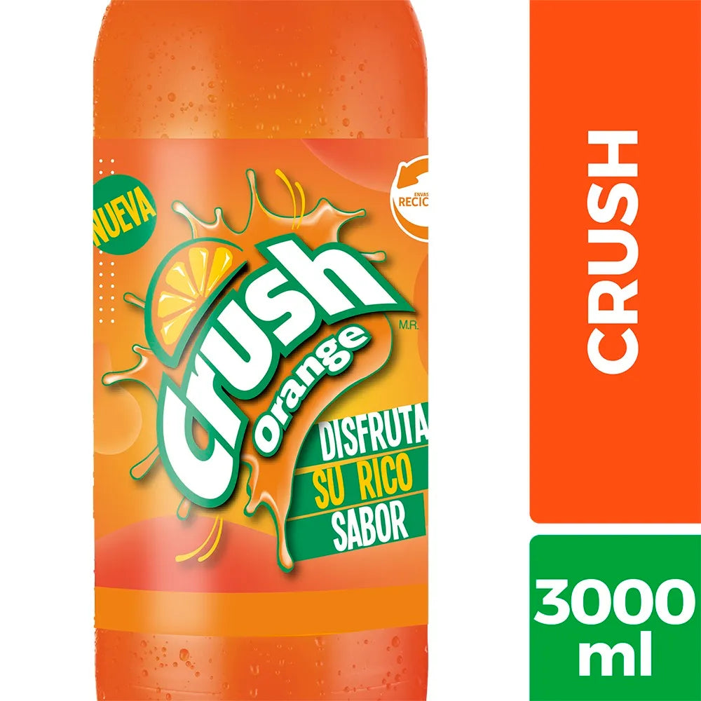 Bebida Crush Desechable 3 Lt