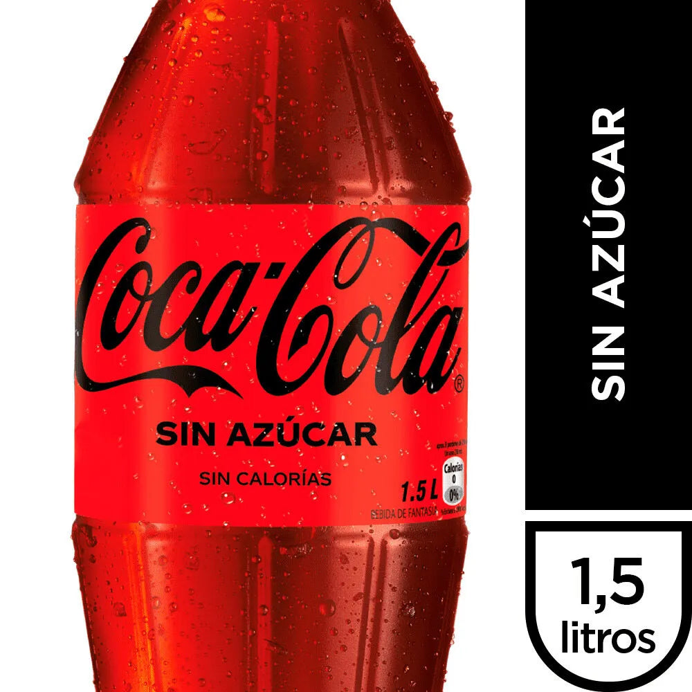 Coca Cola Zero 1.5 LT Desechable