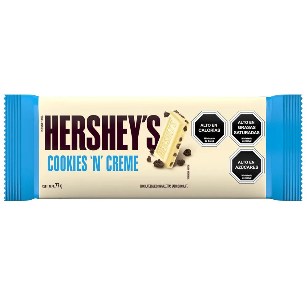 Chocolate Blanco Hershey's Cookies And Cream 77 Gr