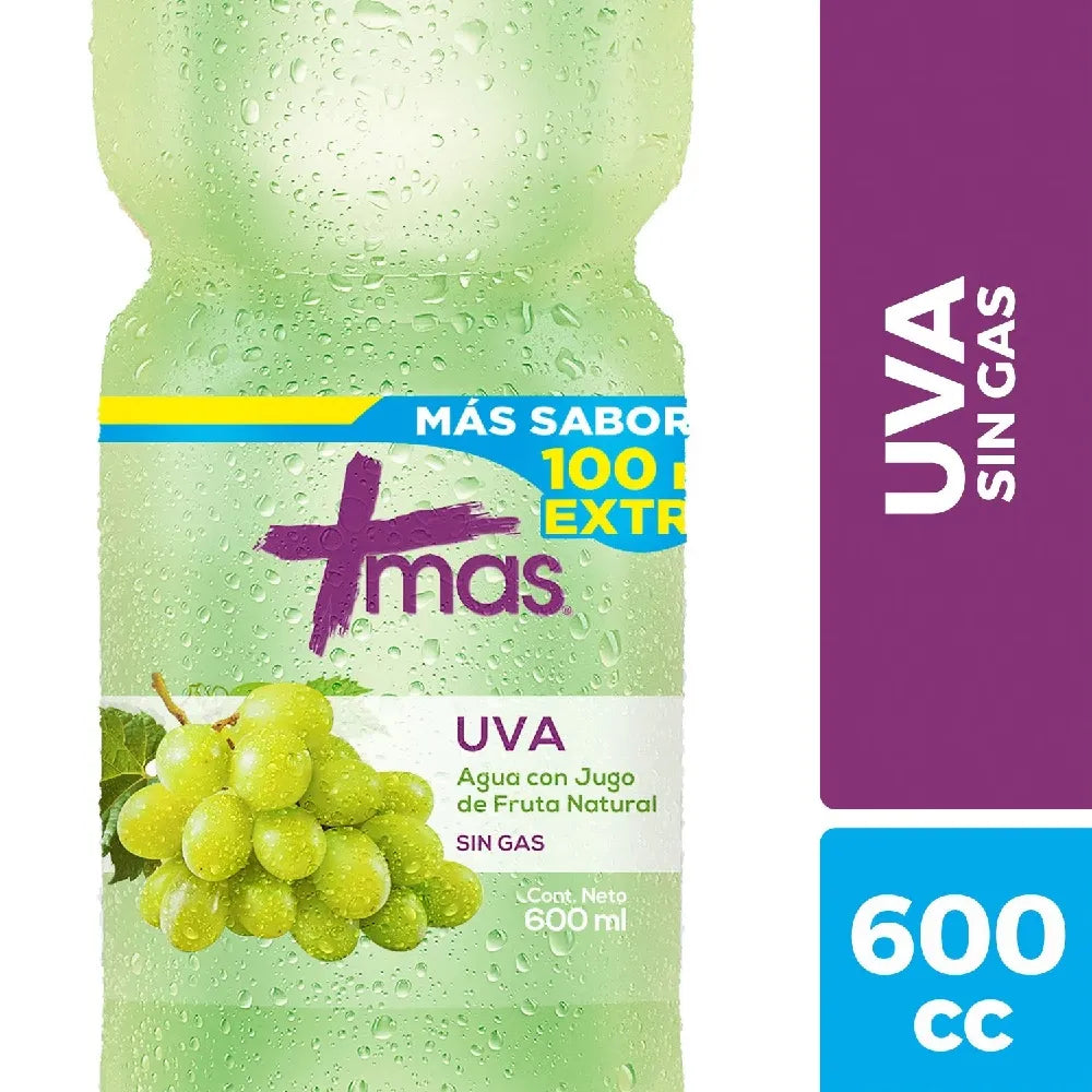 Agua Cachantun Mas Uva 600 ml