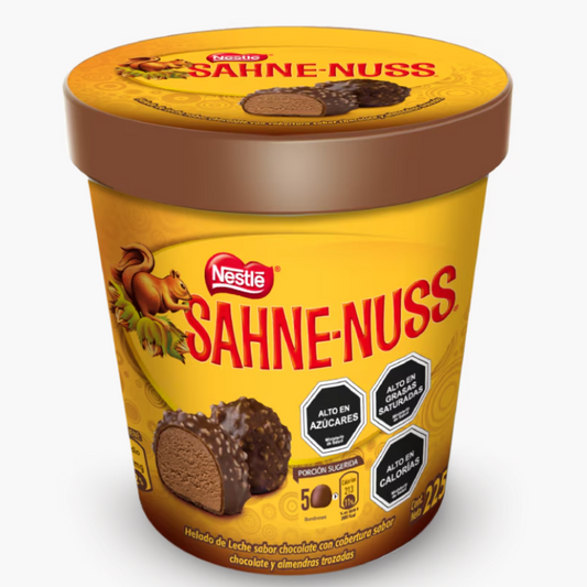 Bombón Helado Sahne Nuss Chocolate 225 ml
