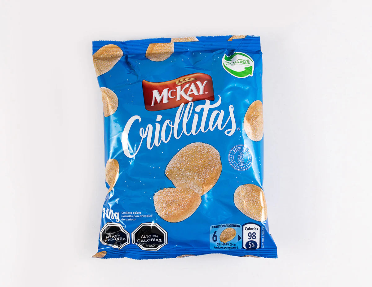 Criollitas Vainilla Mckay 60 Gr