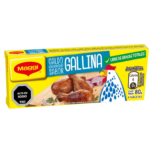 Caldo Sabor Gallina 8 Un Maggi 80 Gr