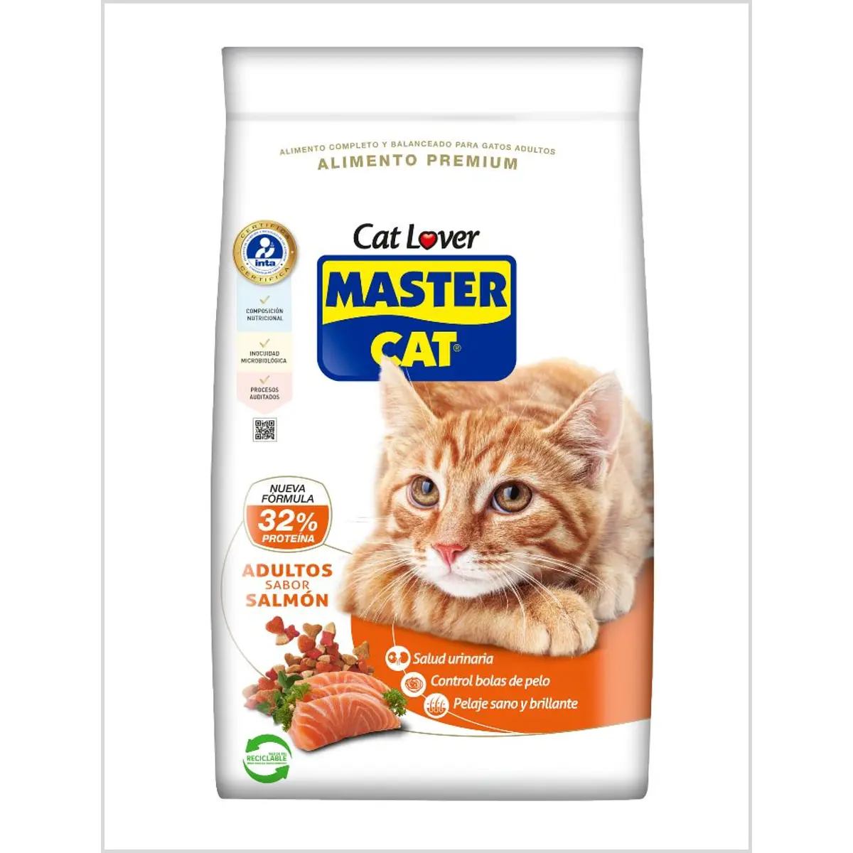 Master Cat Adulto Sabor Salmón 20Kg