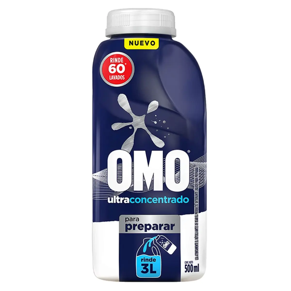 Detergente Liquido Omo Para Preparar 3L
