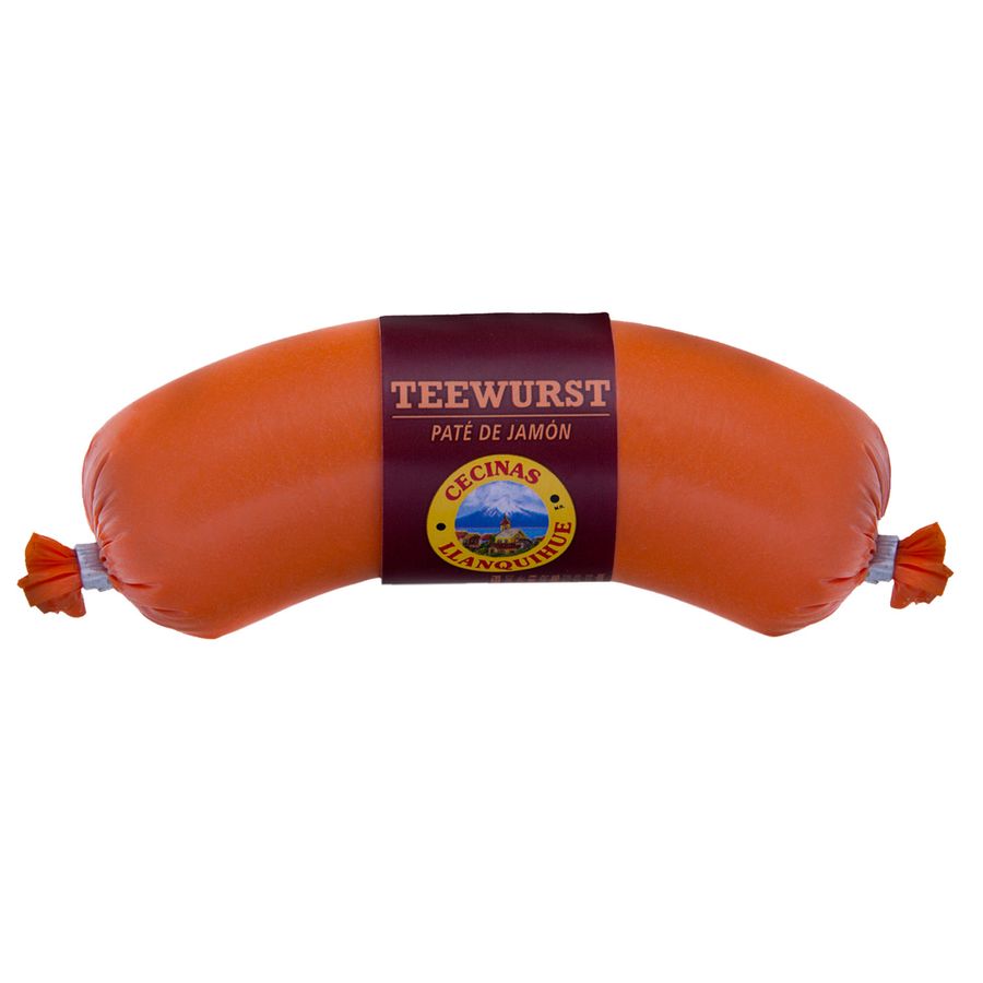 Paté de jamón Teewurst Llanquihue 125 g