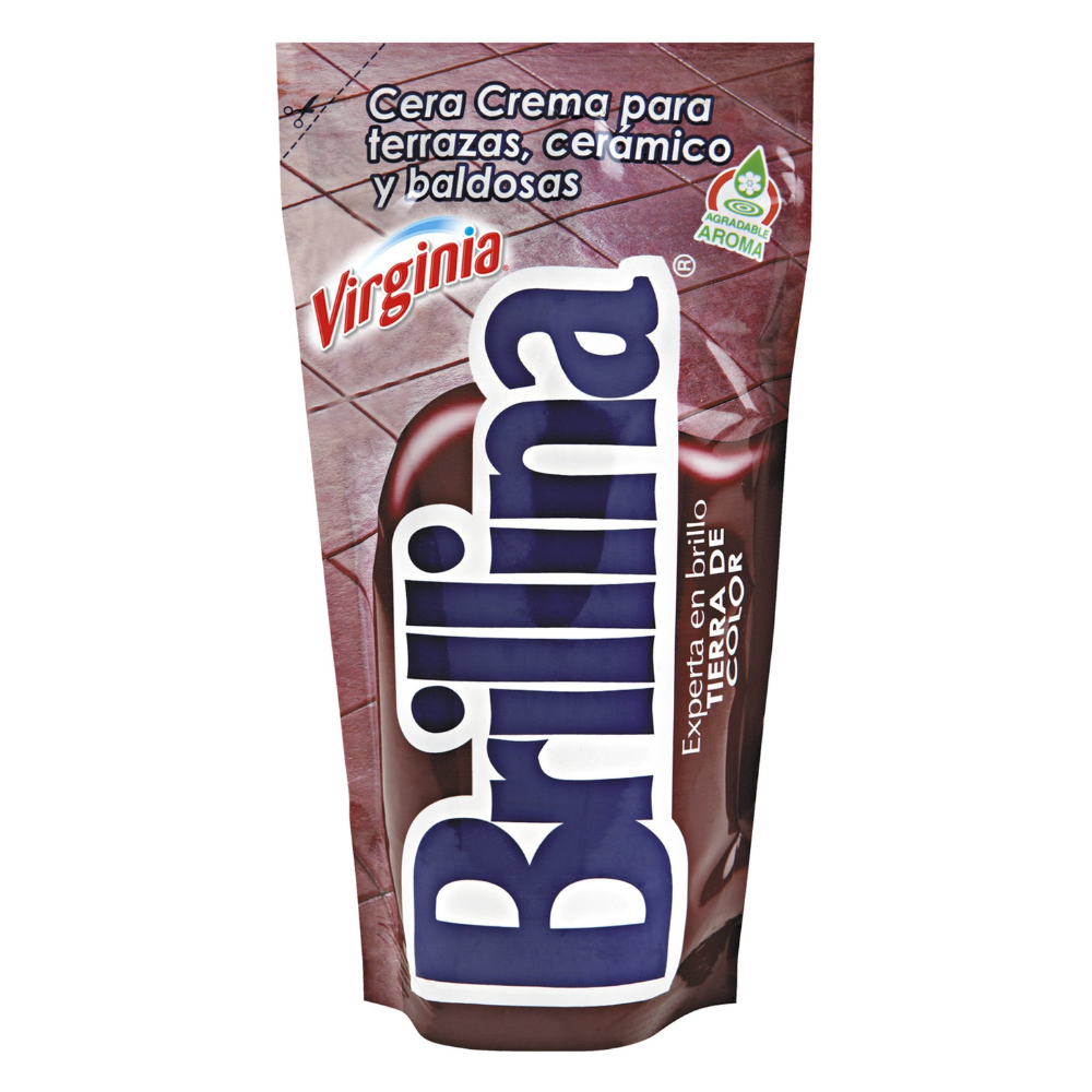 Cera Brillina Color Tierra 360 cc