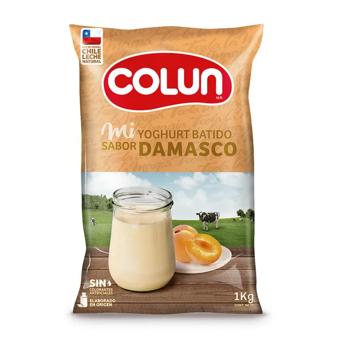 Yoghurt Batido Damasco Colun 1 Lt