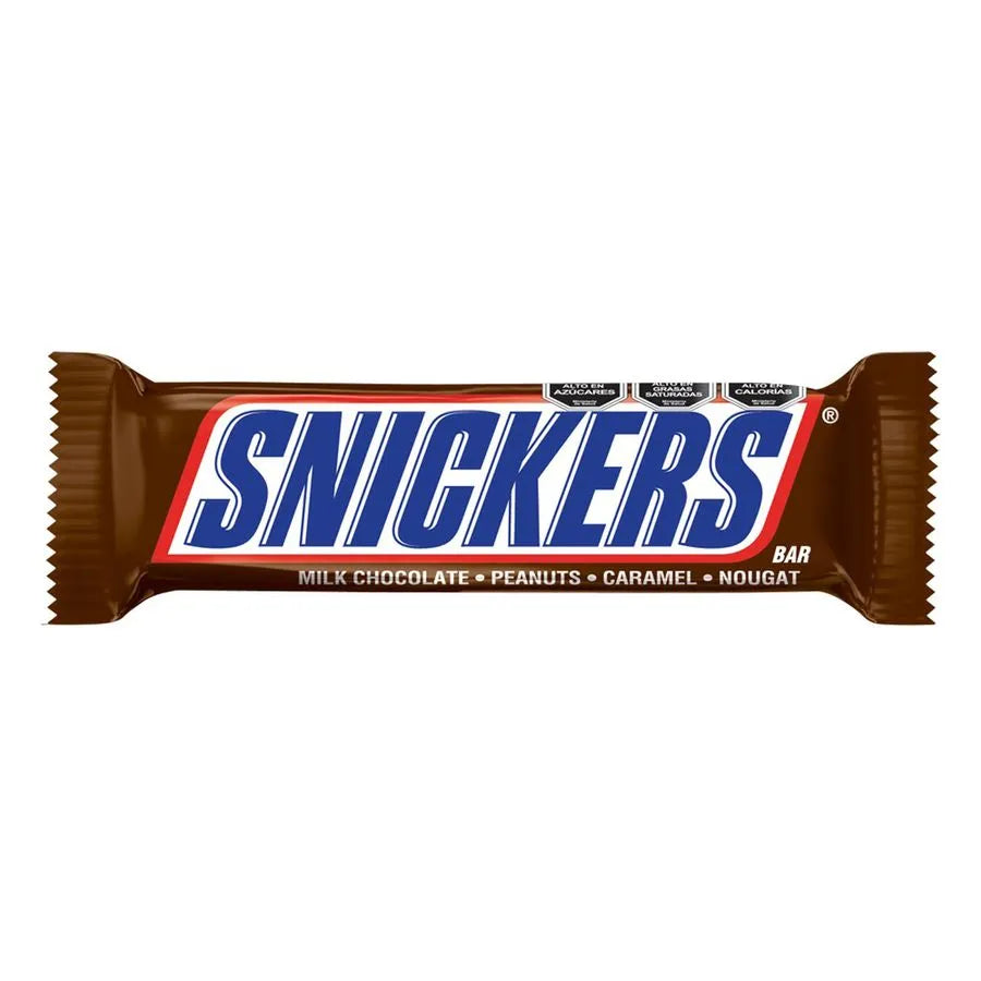Chocolate Snickers Con Leche y Maní 52.7 g