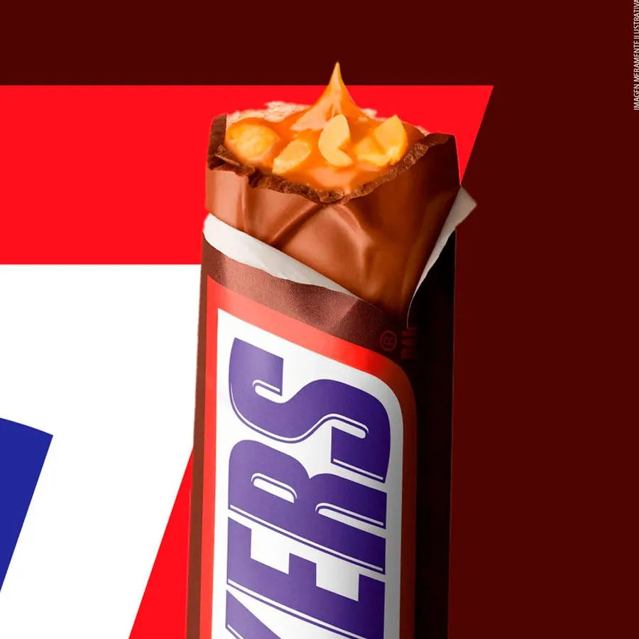 Chocolate Snickers Con Leche y Maní 52.7 g