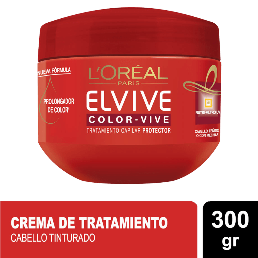 Crema de Tratamiento Elvive Color Vive 300 g