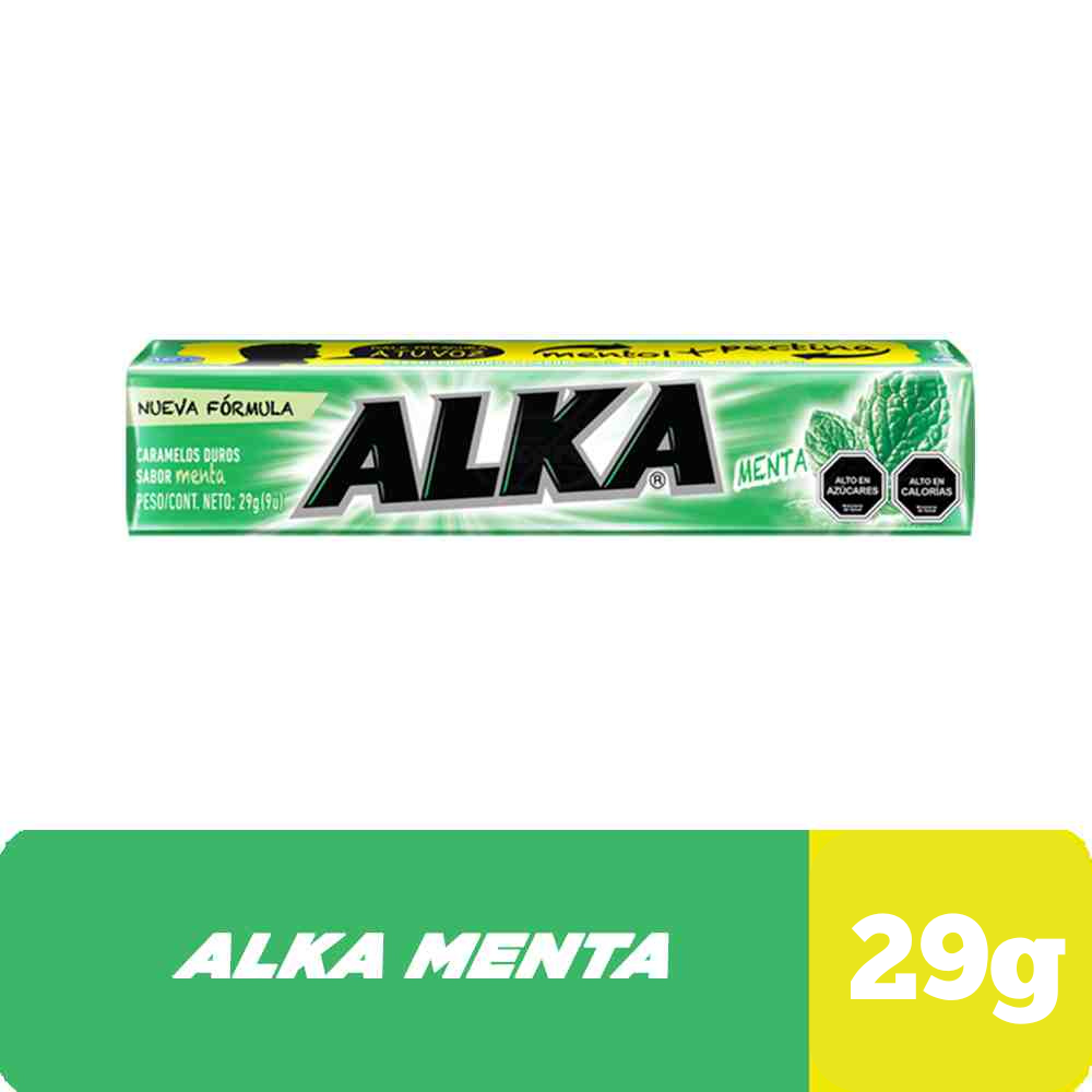 Alka Caramelos Menta 29 Gr
