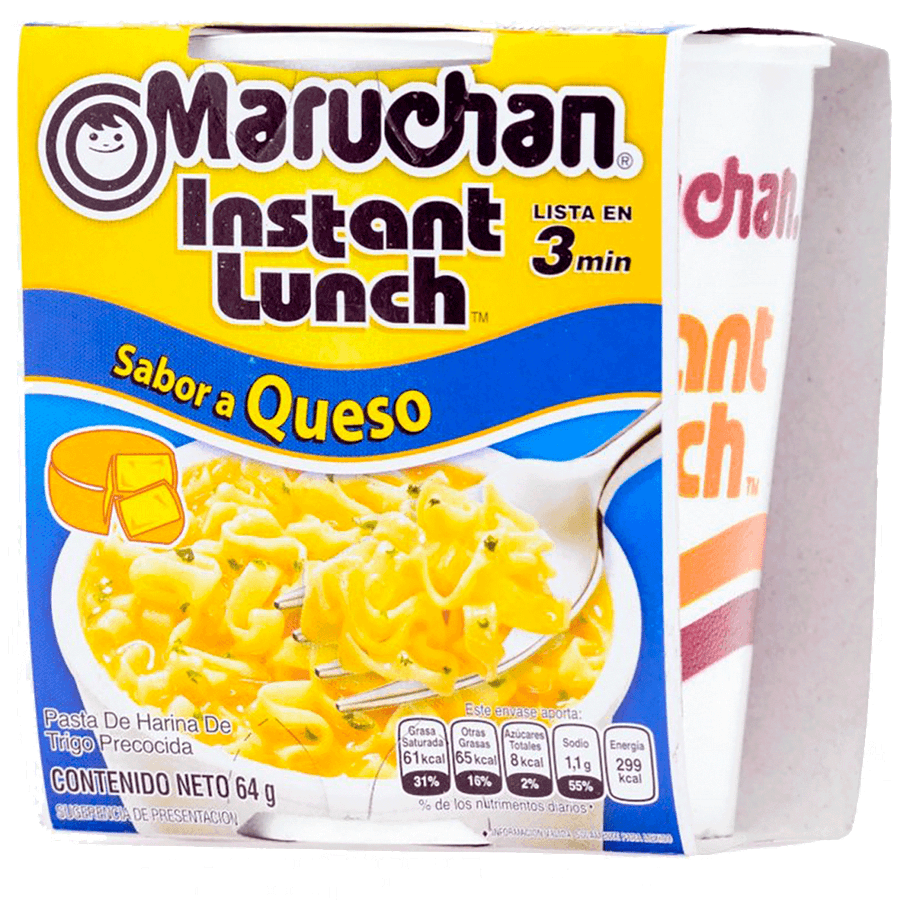 Maruchan Sopa Instantánea Sabor Queso 64 Gr