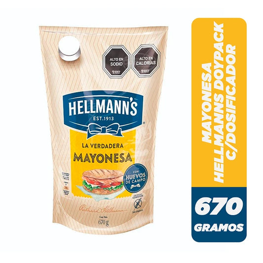Mayonesa Hellmann's 670 g