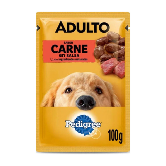 Alimento Húmedo Sabor Carne para Perro Adulto Pedigree 100g