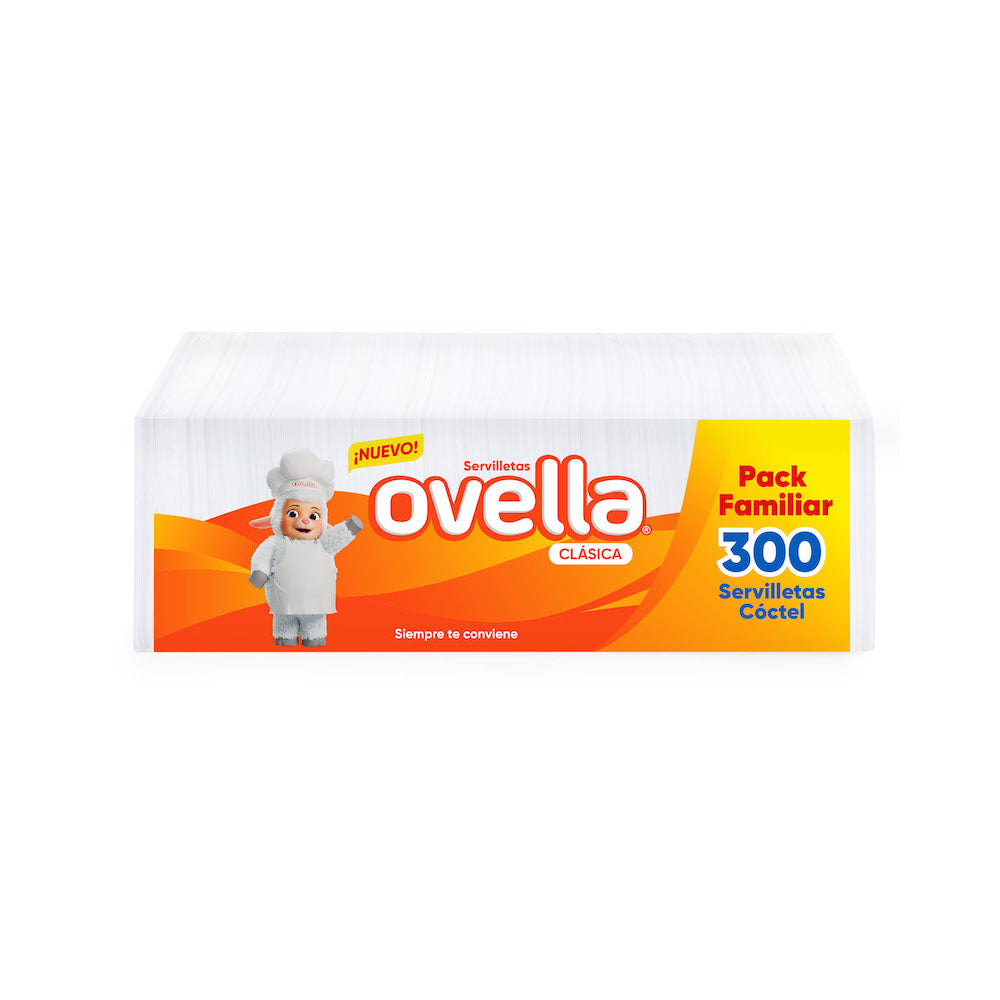 Servilleta Ovella Clásica Coctel 300 Un