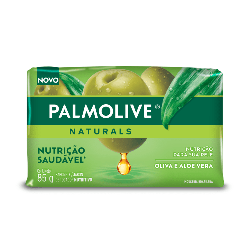 Jabón en Barra Palmolive Naturals Aloe Vera y Oliva 85 g