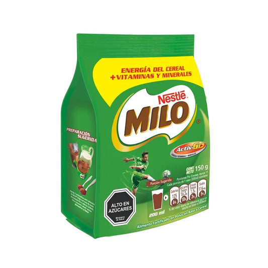 Saborizante Chocolate En Polvo Milo Nestle 150 g