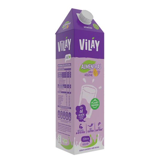 Bebida Vegetal Vilay Almendras Sabor Original 1 Lt