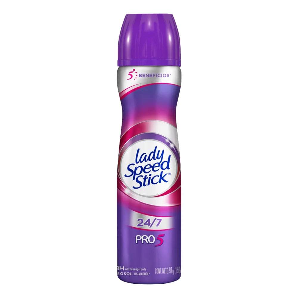 Desodorante En Spray Lady Speed Stick 24/7 Pro5 91 Gr