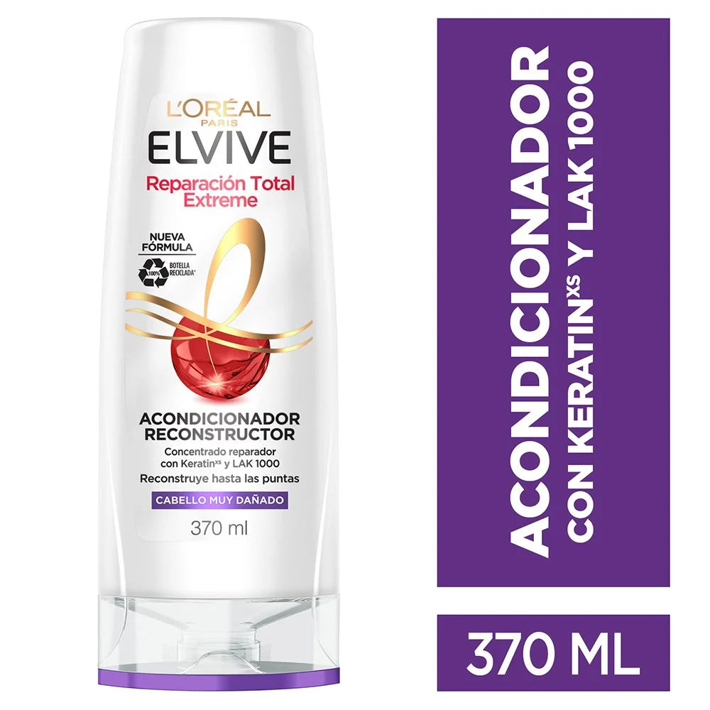 Acondicionador Elvive Reparación Total Extreme 370 Ml