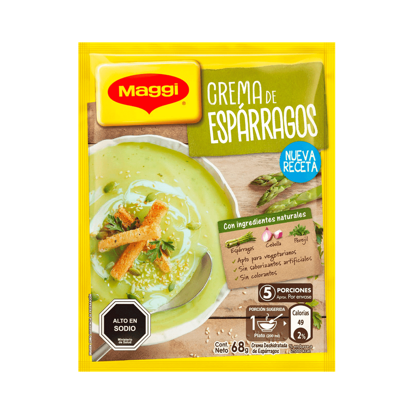 Crema de Espárragos Maggi 68 Gr