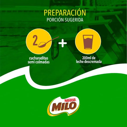 Saborizante Chocolate para Leche Milo 1 Kg