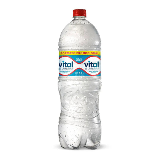 Agua Mineral Vital Sin Gas 2.5 L