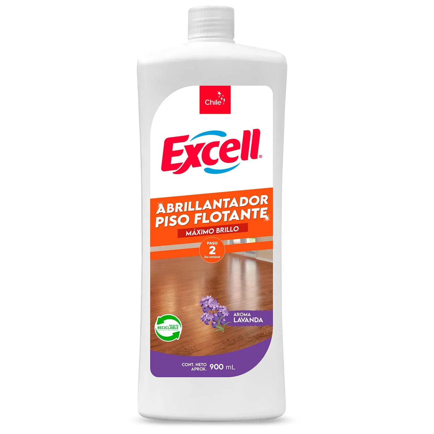 Abrillantador Piso Flotante Excell 900 ml