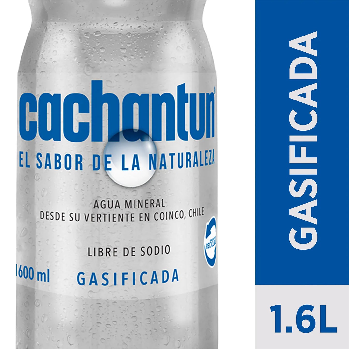 Agua Mineral Con Gas Cachantun 1.6 Lt