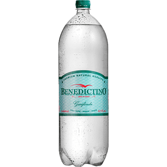 Agua Purificada Benedictino Gasificada 2 Lt