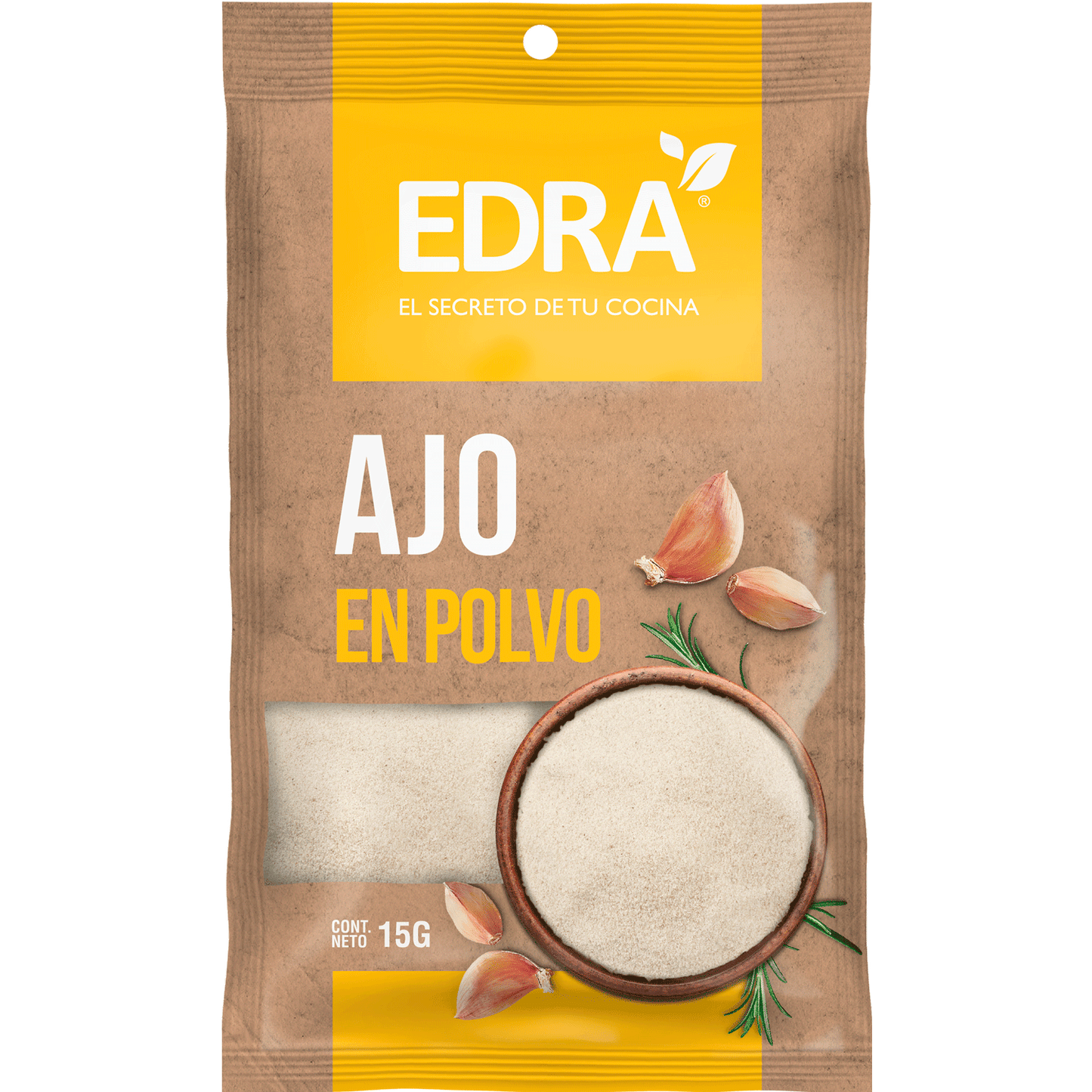 Ajo En Polvo Edra 15 Gr