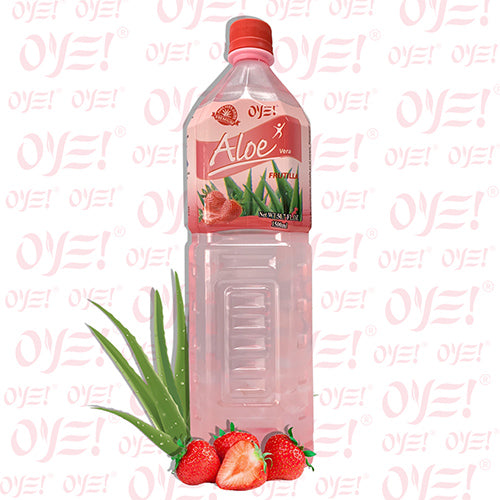 Agua Saborizada Aloe Vera Frutilla 1.5 L