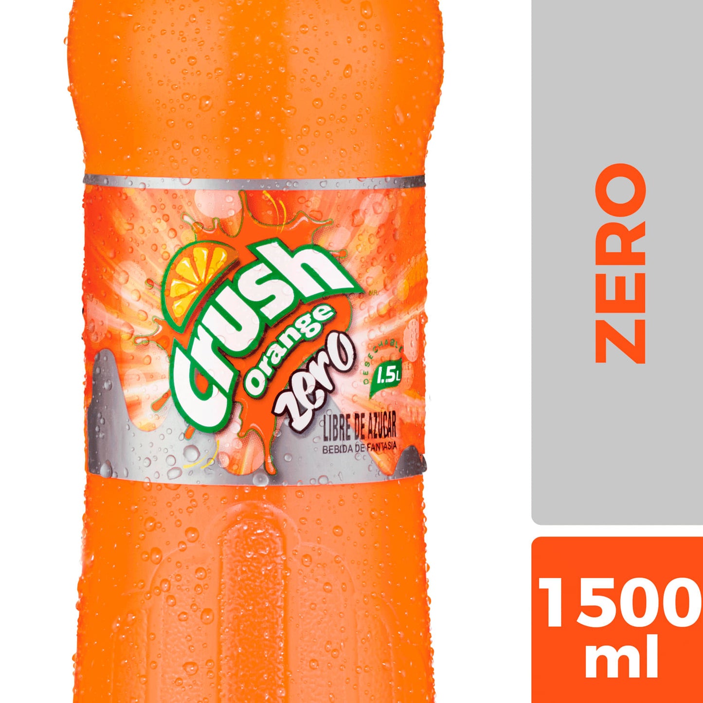 Bebida Crush Orange Zero Desechable 1.5 Lt