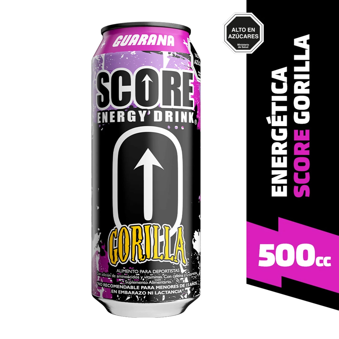 Bebida Energética Guarana Gorilla Lata 500 Ml