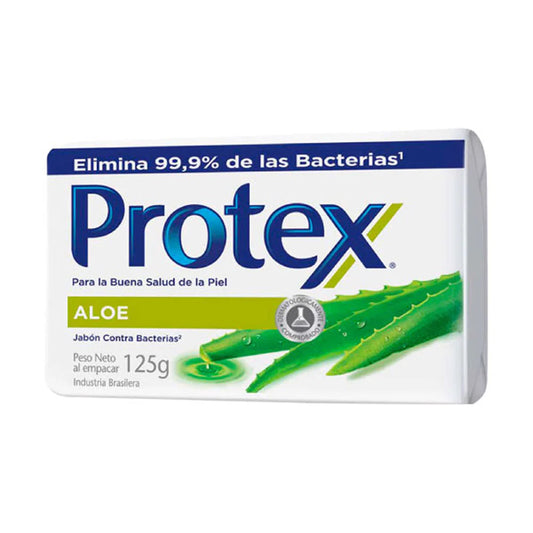 Jabón Barra Protex Aloe 125 Gr