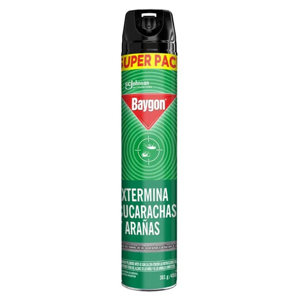 Insecticida Baygon Cucarachas Y Arañas 237 Gr