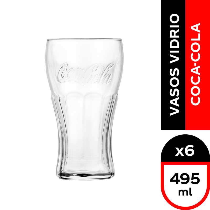 Caja Vasos Coca-Cola 6 Un