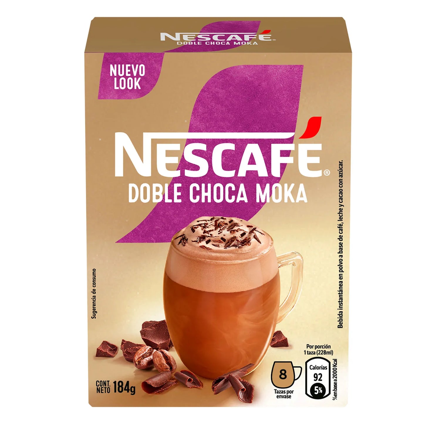 Café Doble Choca Moka Nescafe 184 Gr