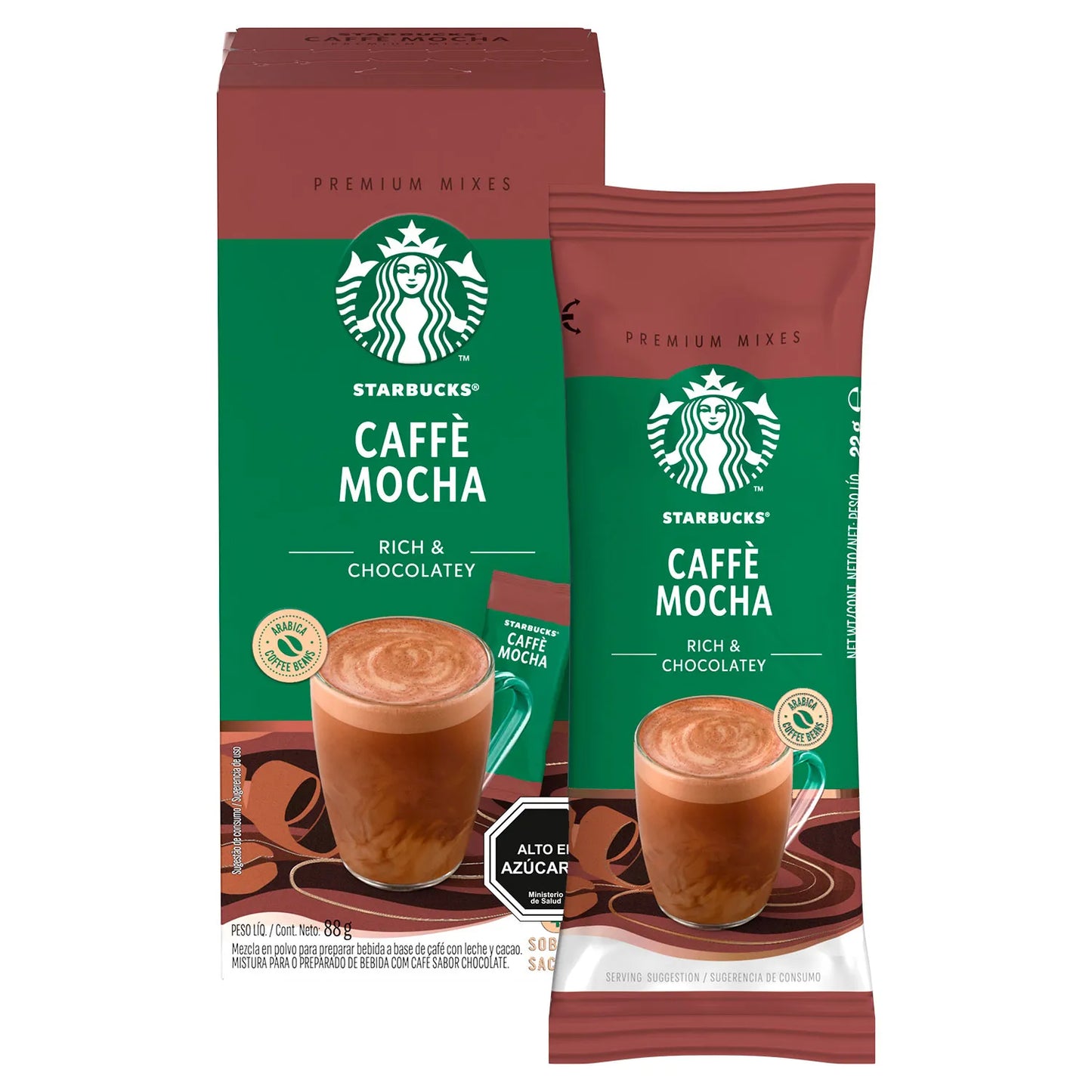 Café Starbucks Caffeè Mocha 4 Un