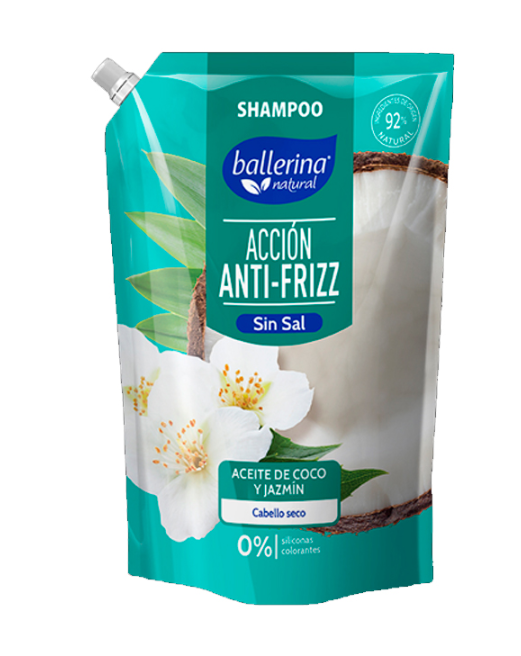 Shampoo Ballerina Anti-Frizz 1000 Ml