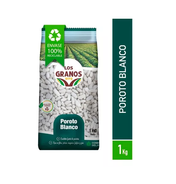 Porotos Blancos Los Granos 1Kg