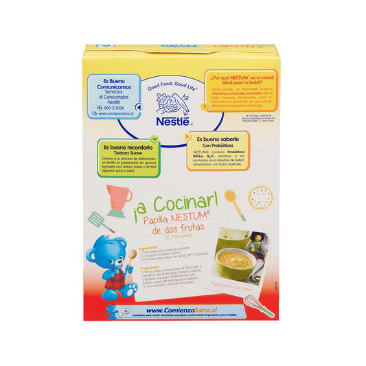 Cereal Infantil Nestum 5 Cereales 250 Gr