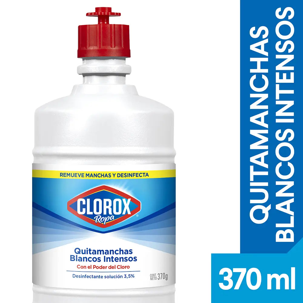Clorox Ropa Quitamanchas Blancos Intensos 370g