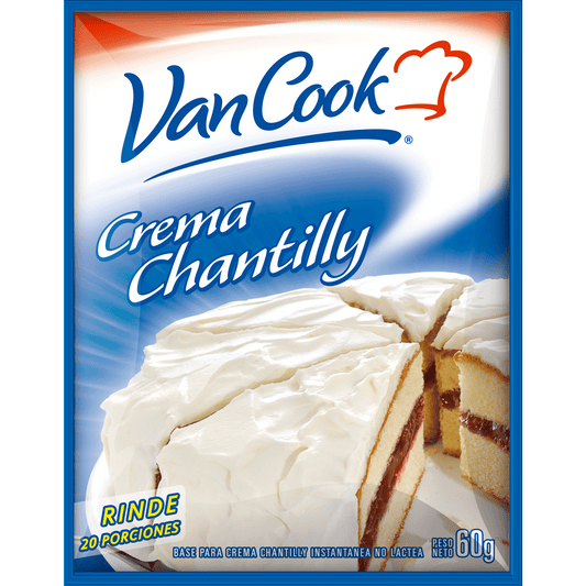 Crema Chantilly Van Cook Classic 60 g