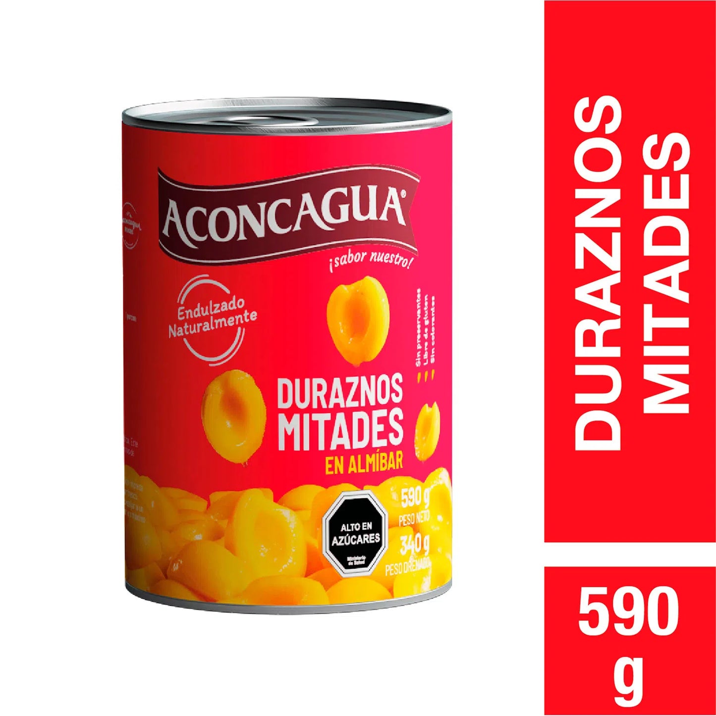Duraznos en Mitades Aconcagua 590 Gr