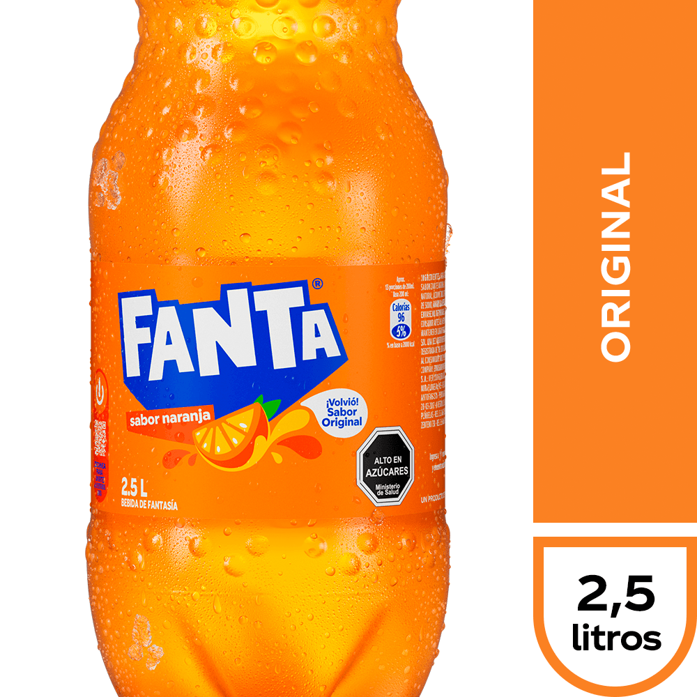 Bebida Fanta 2.5 Lt