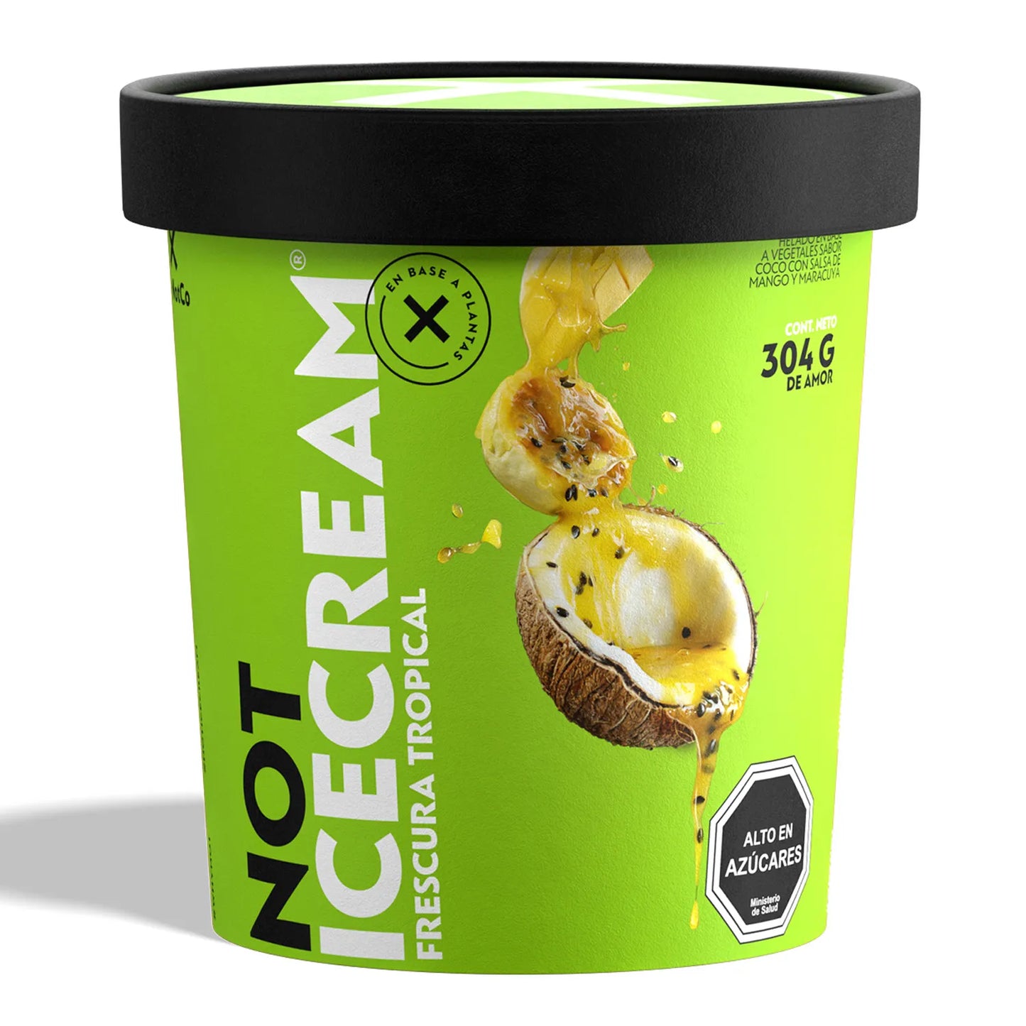 Helado Not Icecream Frescura Tropical 304 Gr