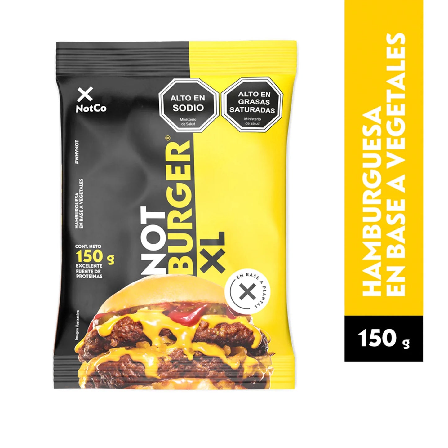 Hamburguesa Vegetal NotBurger XL 150 g