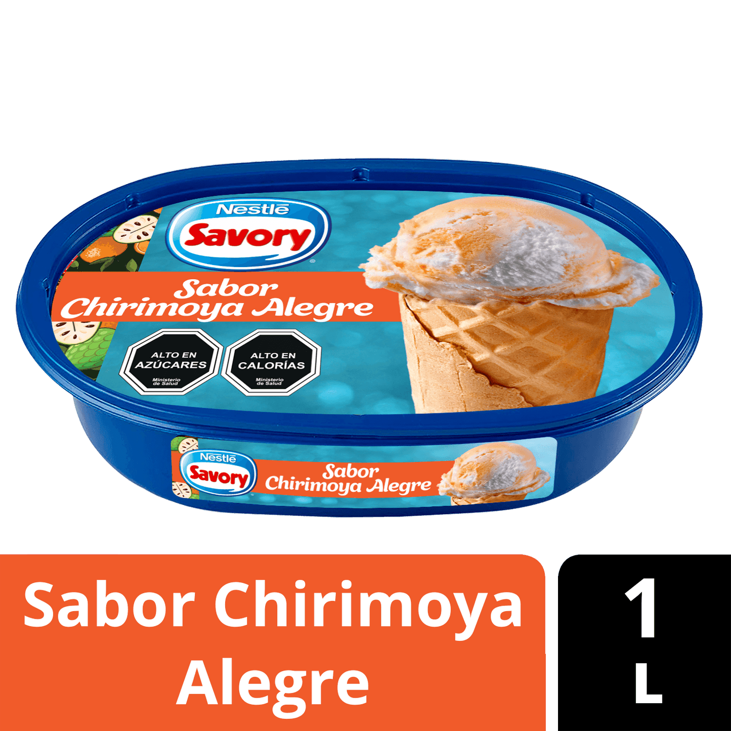 Helado Savory Sabor Chirimoya Alegre 1 L